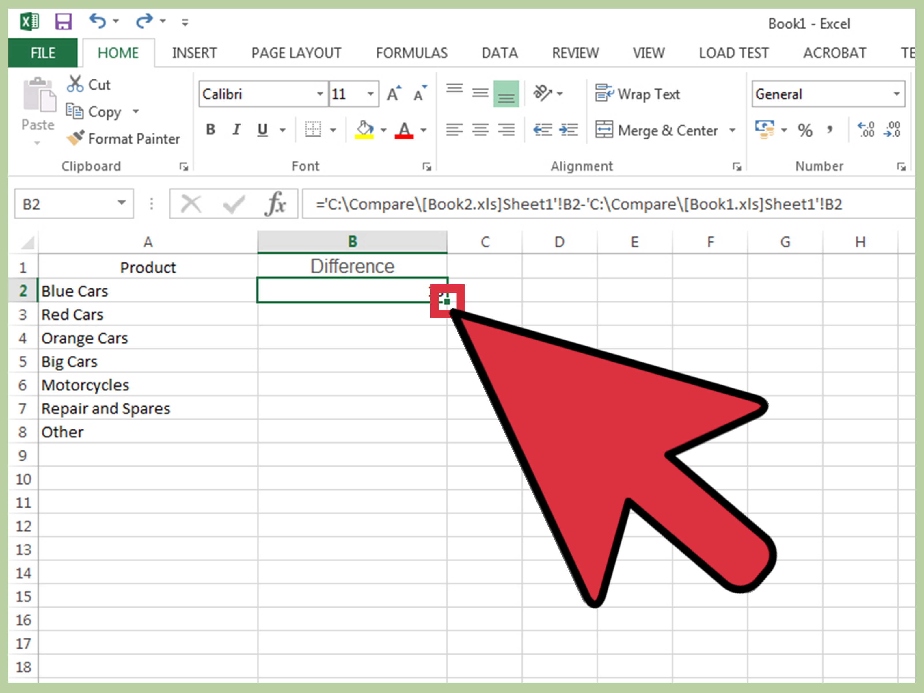 how can i compare two excel spreadsheets for differences mac